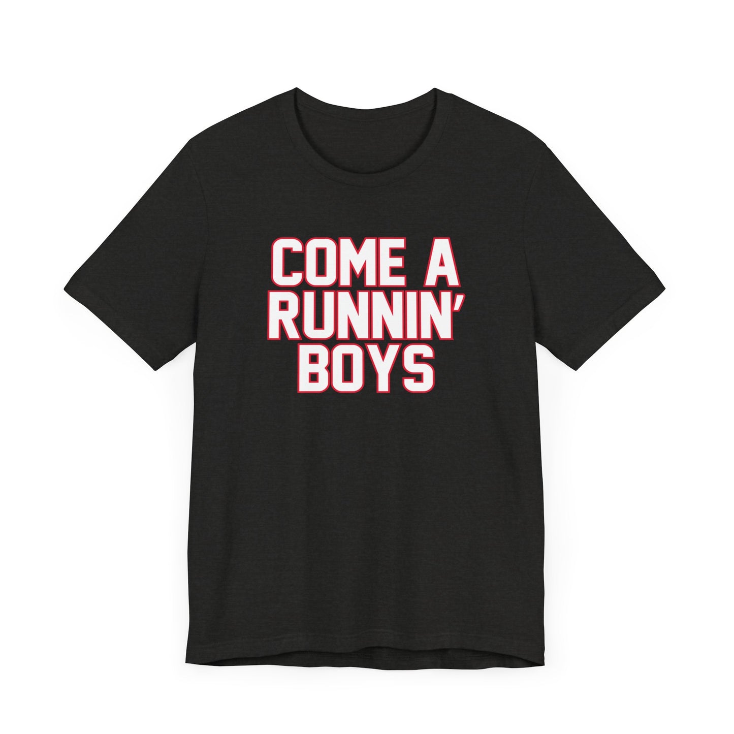 Come a Runnin' Boys - Black