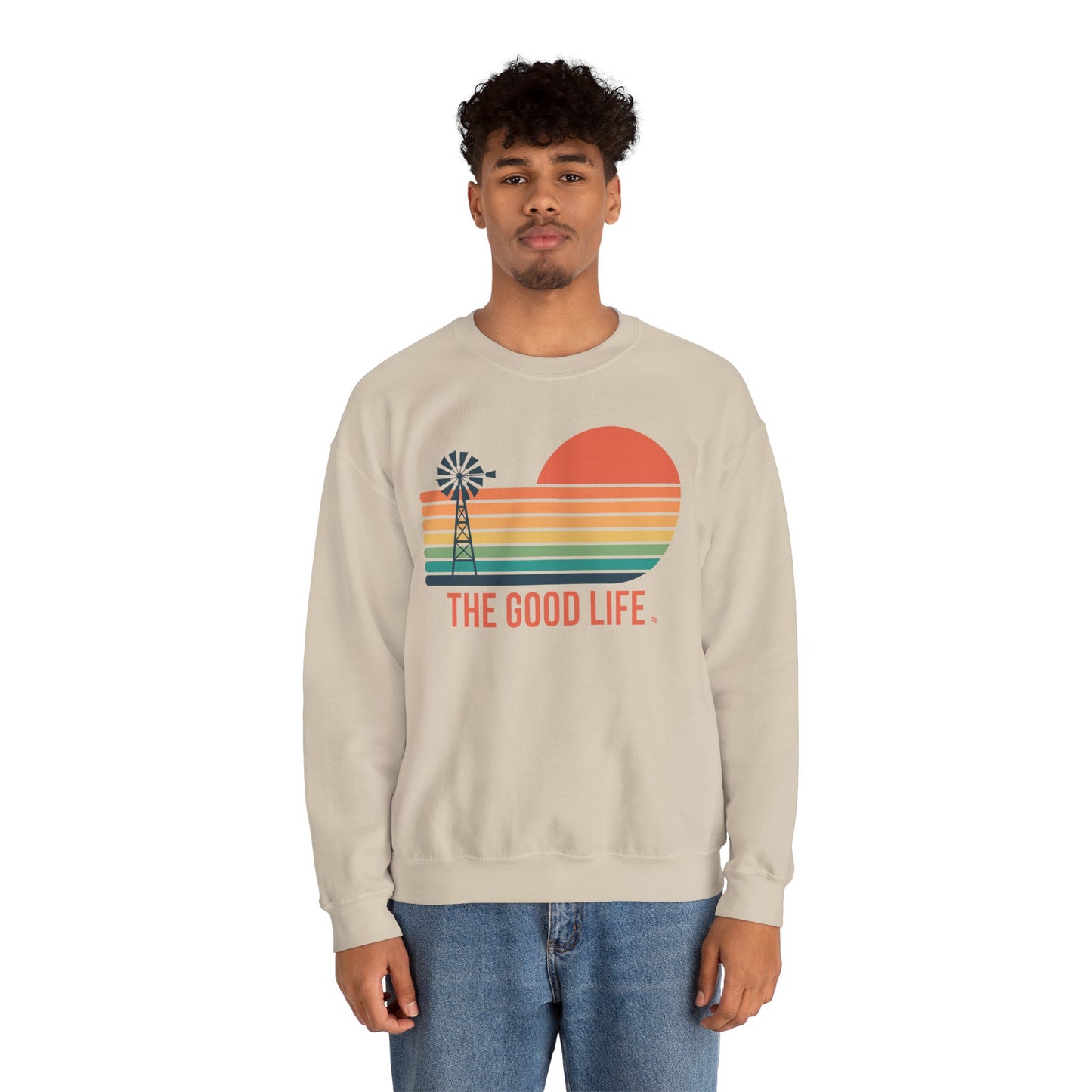 Good Life Sunset - Crewneck