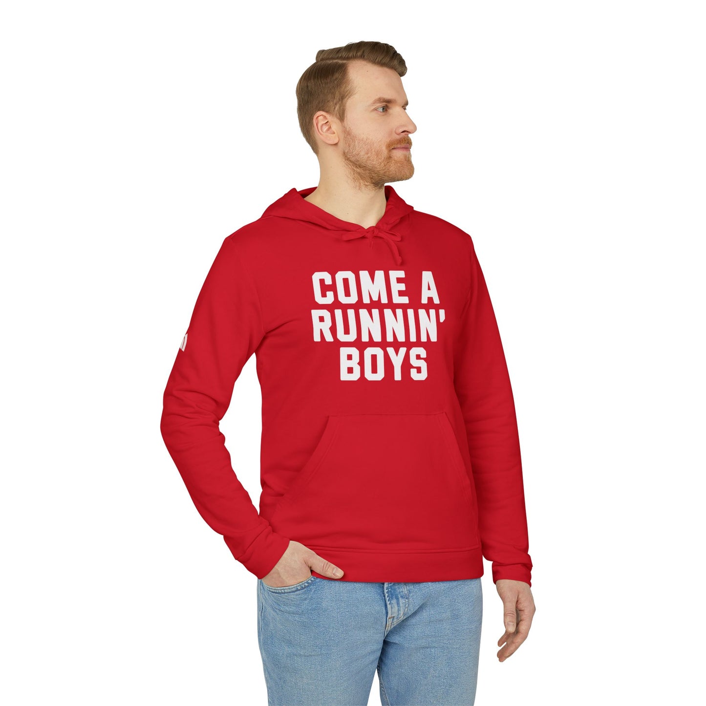 Come a Runnin' Boys - adidas hoodie