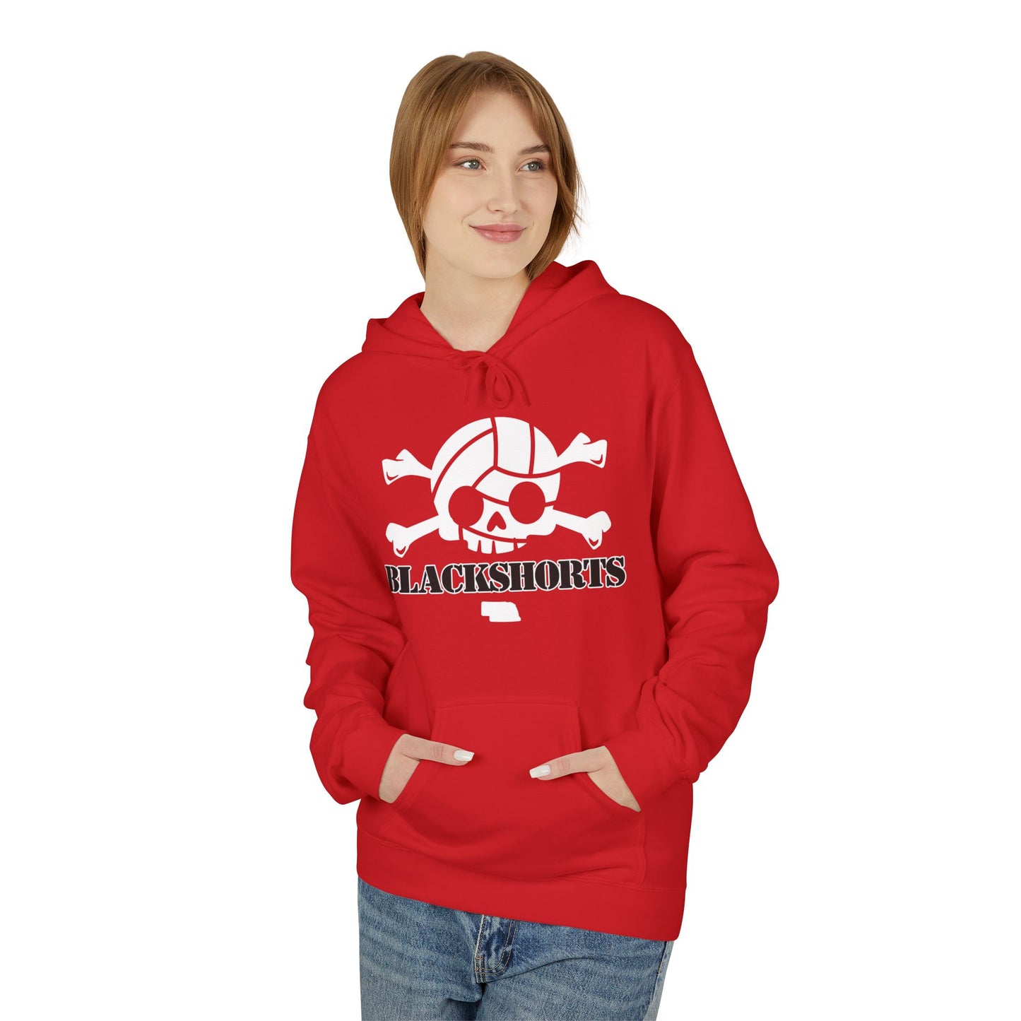 Blackshorts - Red Hoodie