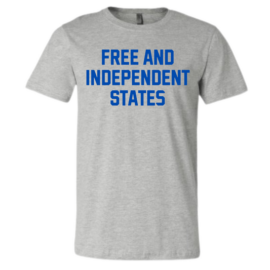 Free and Independent States - Gray & White