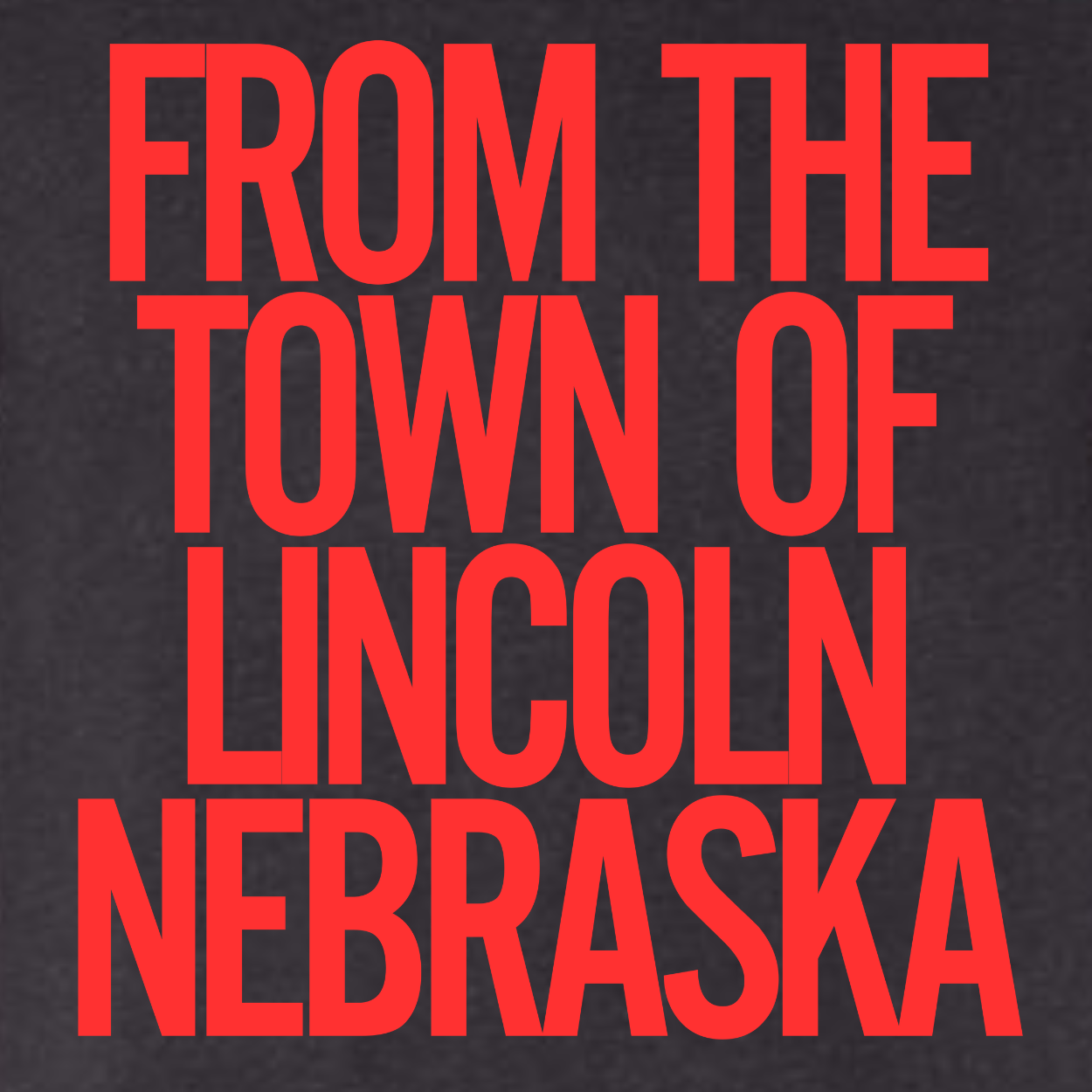 Springsteen From the Town of Lincoln Nebraska Shirt