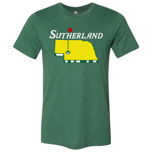 Sutherland Nebraska Masters Golf Shirt