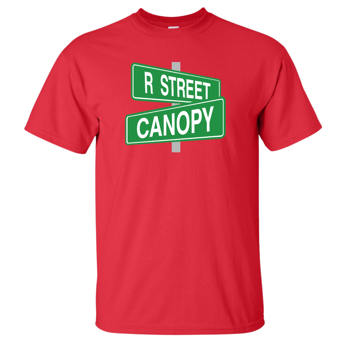 R Street and Canopy Intersection Tee