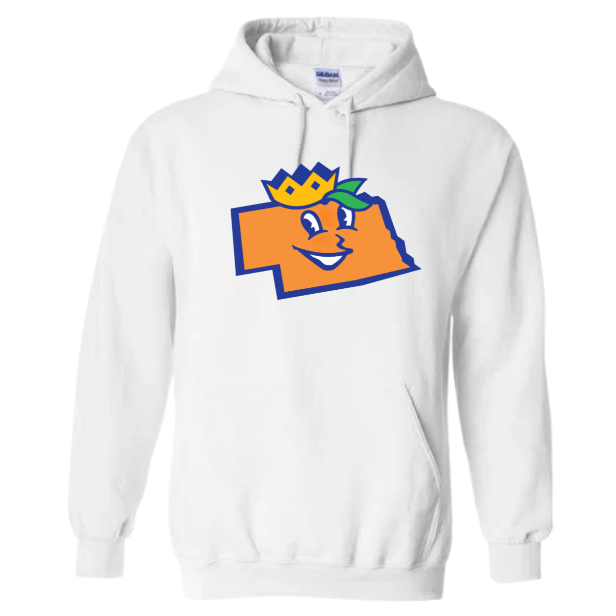 Orange Nebraska - Hoodie