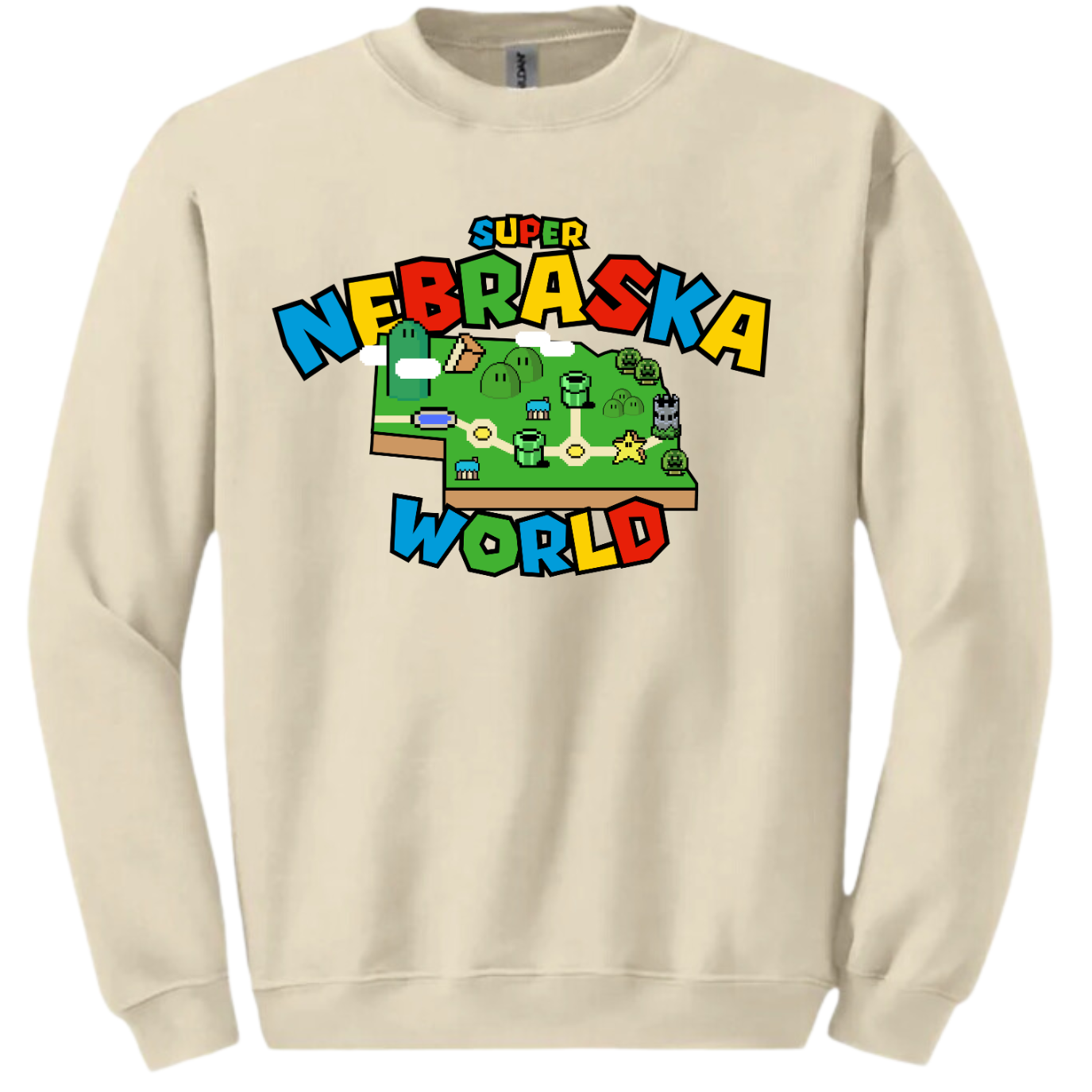 Super Nebraska World - Crewneck