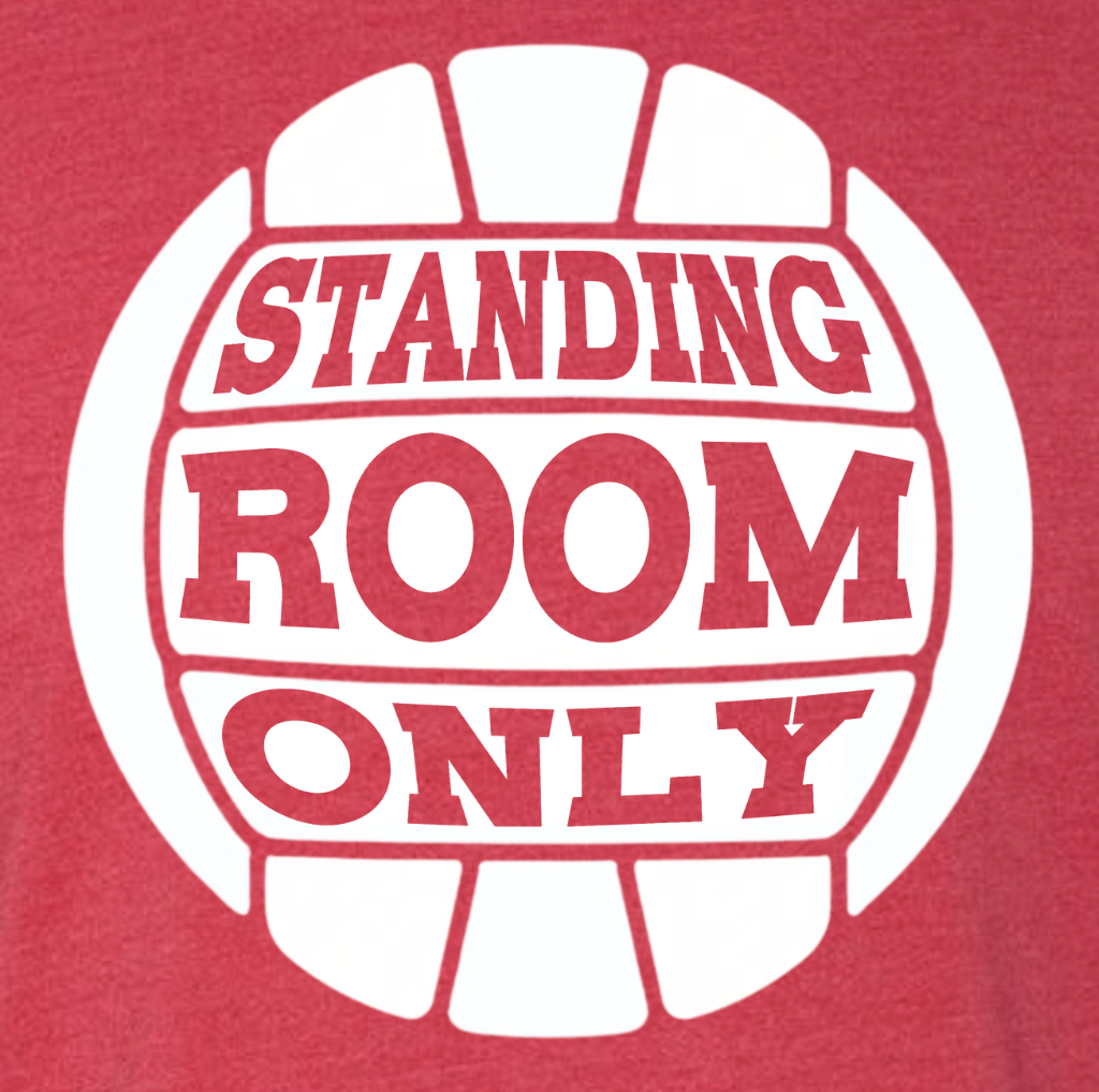 Standing Room Only Volleyball Crewneck