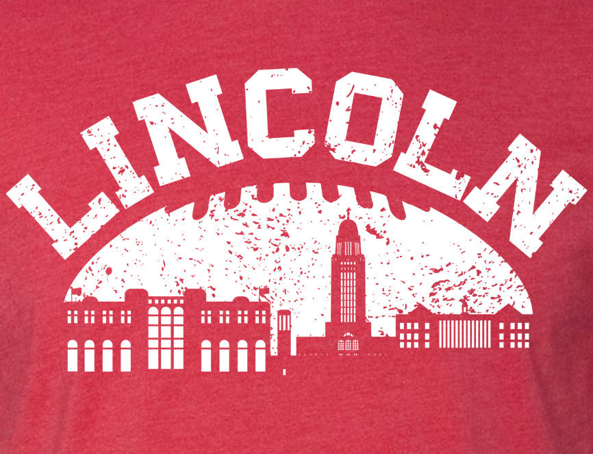 Lincoln Football Skyline T-Shirt *