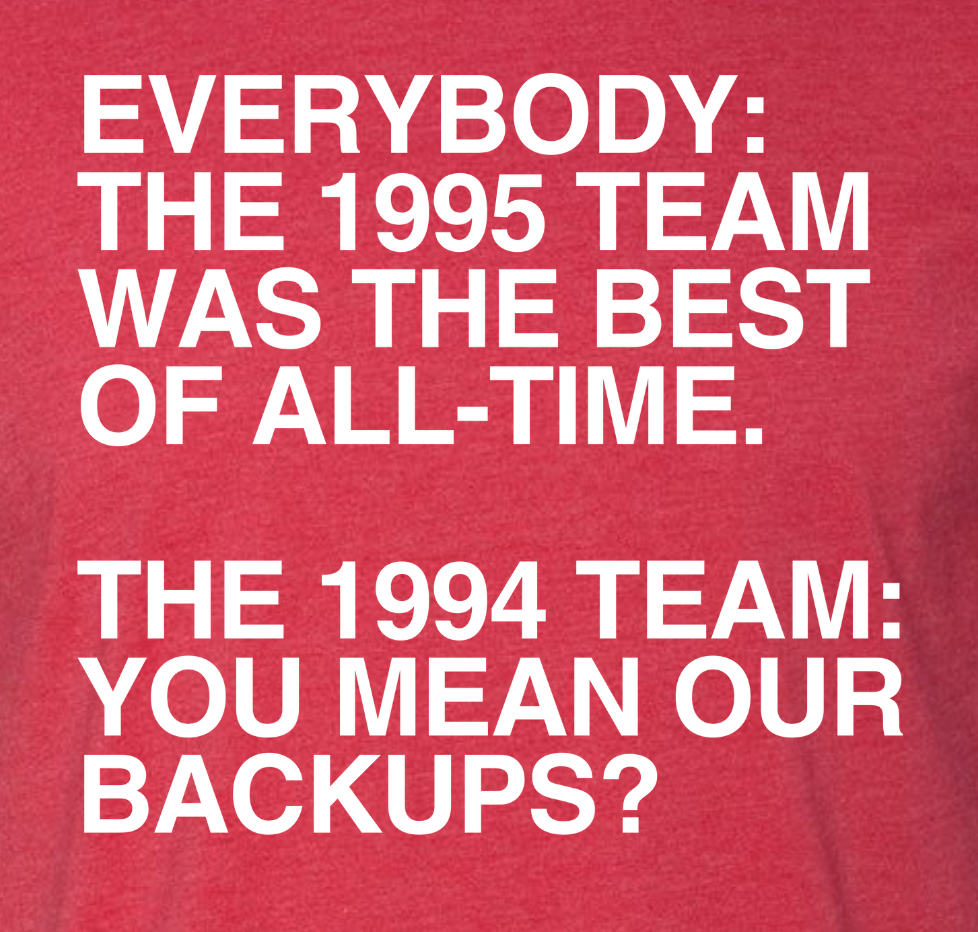 You Mean Our Backups?