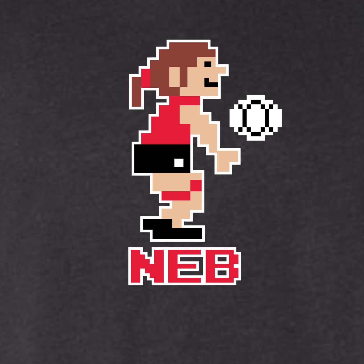 8-Bit Volleyball NEB - Black