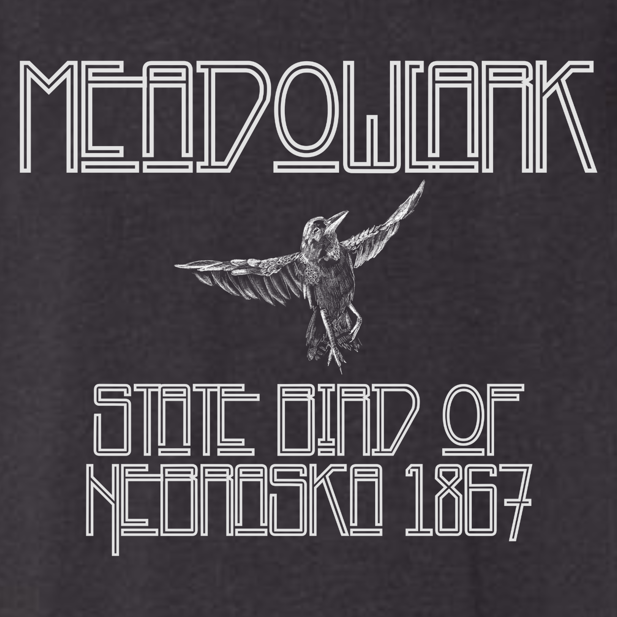 Meadowlark - State Bird of Nebraska 1867