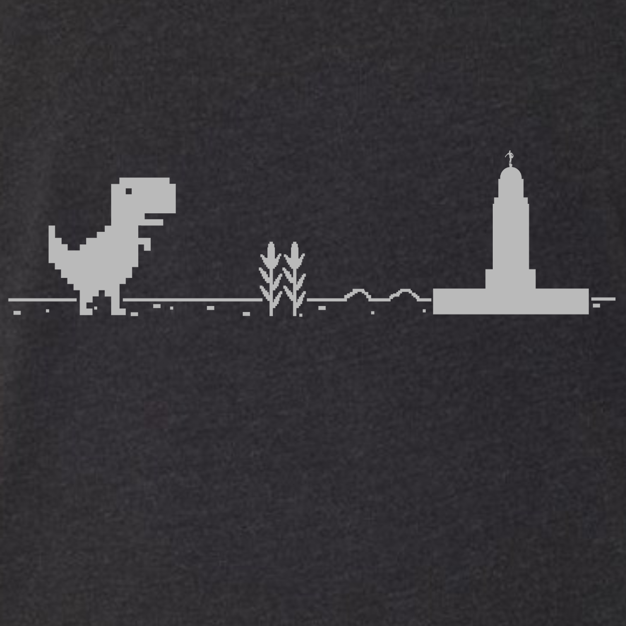 Dino Game Nebraska Tee