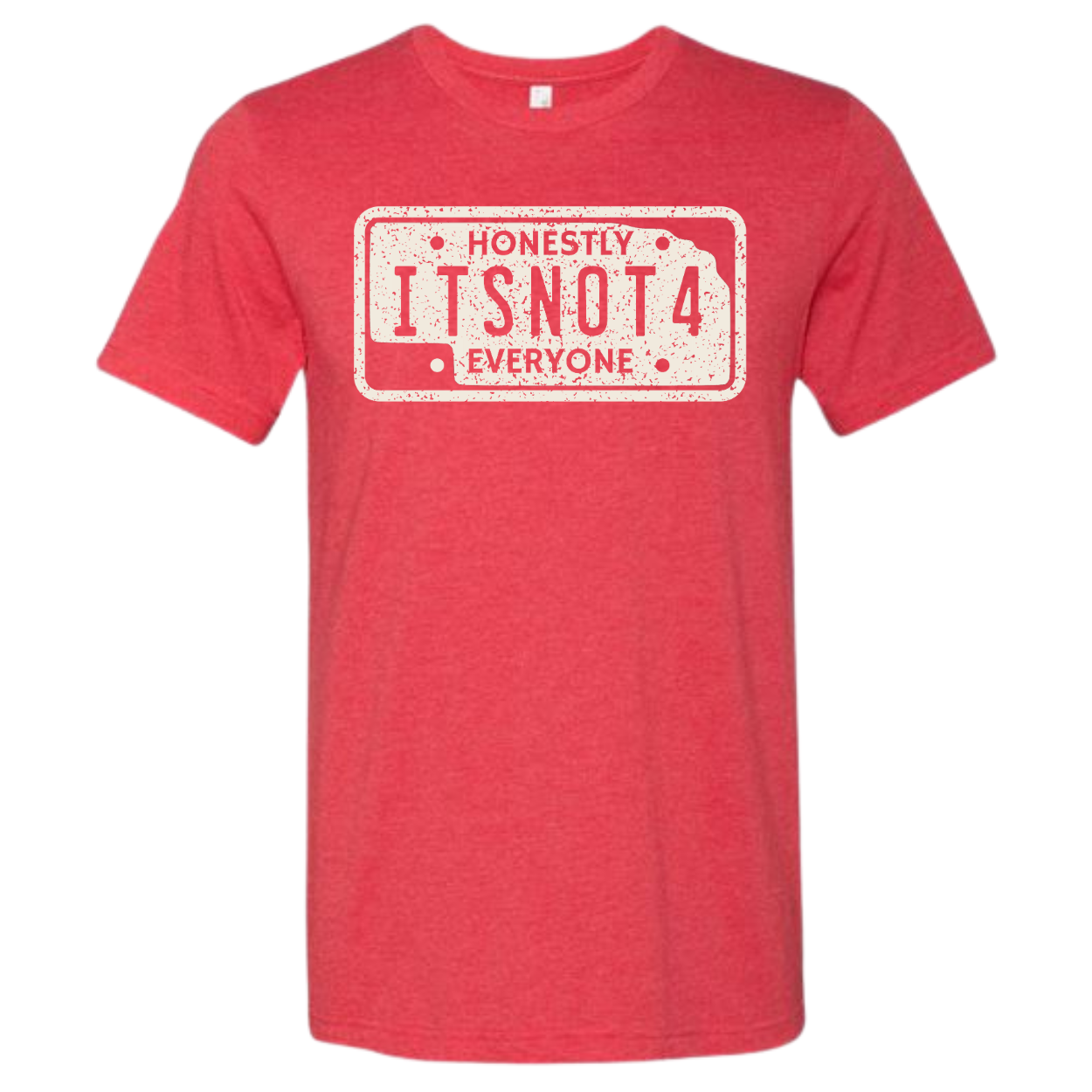 Honestly, It's not for Everyone License Plate – Two Seam Merch