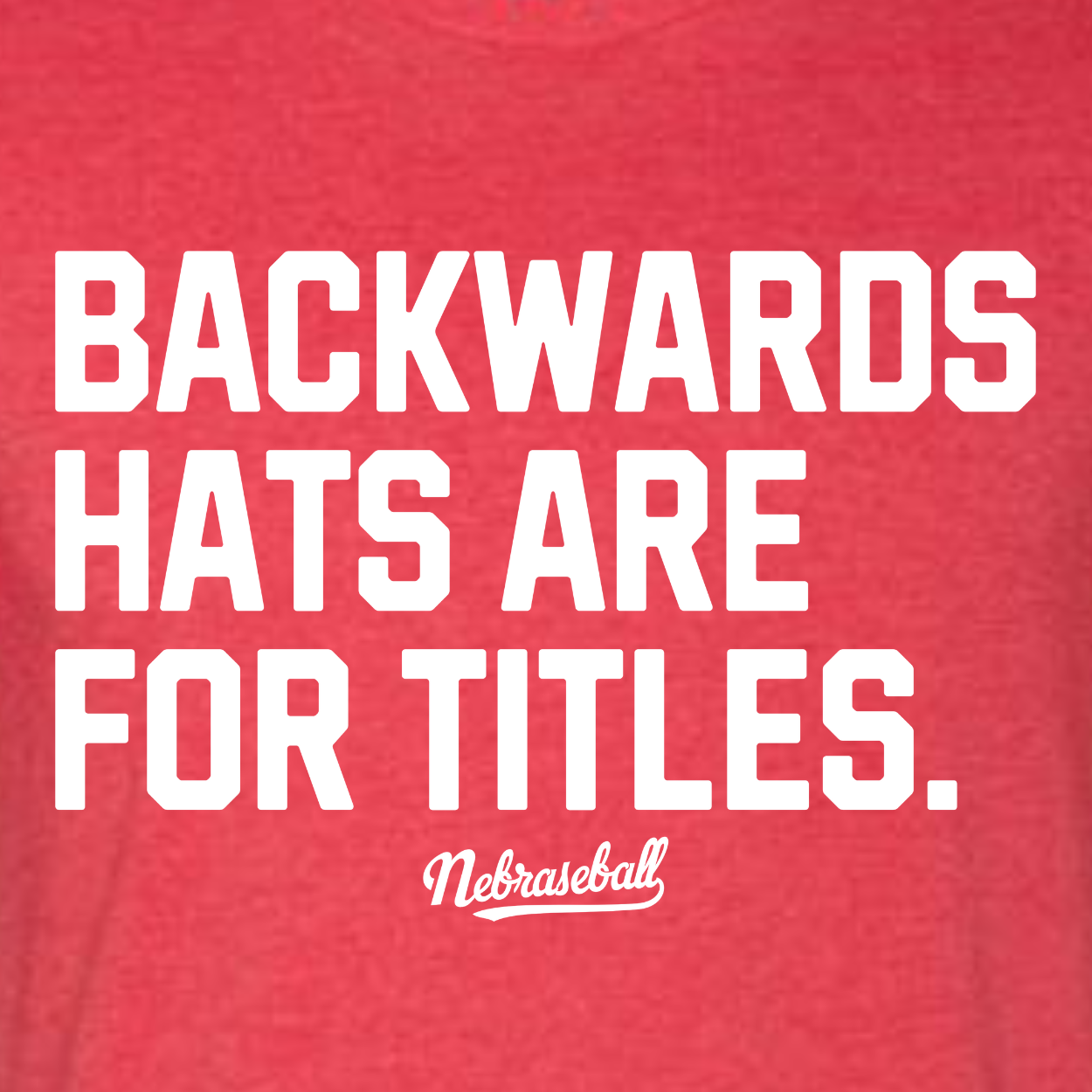 Backwards Hats