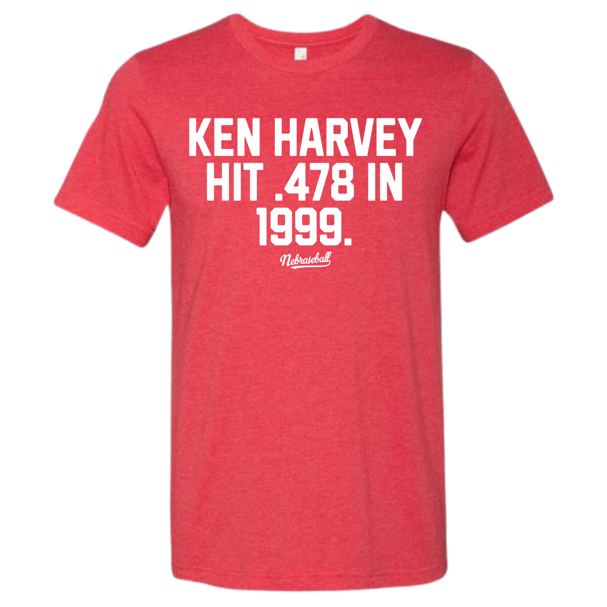 Ken Harvey Hit .478