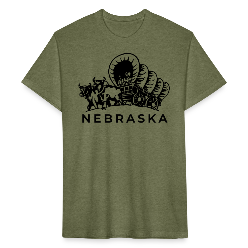 Nebraska State Hwy Image - heather military green